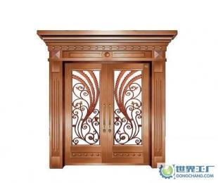 鑄鋁花門、仿銅門、別墅銅門、型號:FW-855_建筑建材_世界工廠網中國產品信息庫