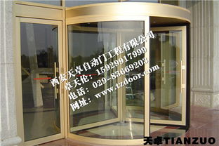 西安銅旋轉門價格